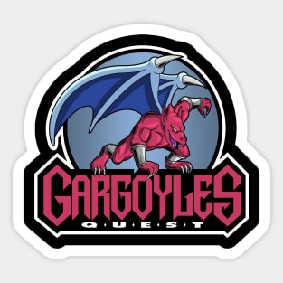 Gargoyle's Quest the TV Series Sticker